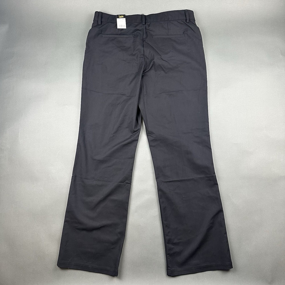 Lee Women's 16 M Ultra Lux with Flex Motion Regular Fit Trouser Pants Black NWT - Picture 12 of 12